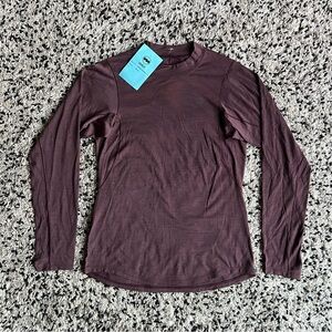 Janji Merino Wool Running Shirt Women’s Long Sleeve Size Small